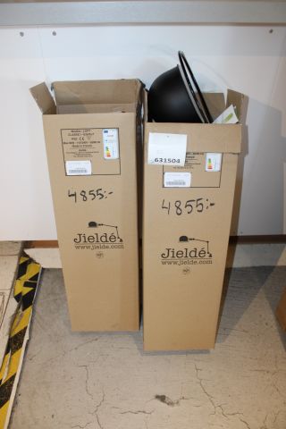 631504-1 2 lamps Jielde Loft, black