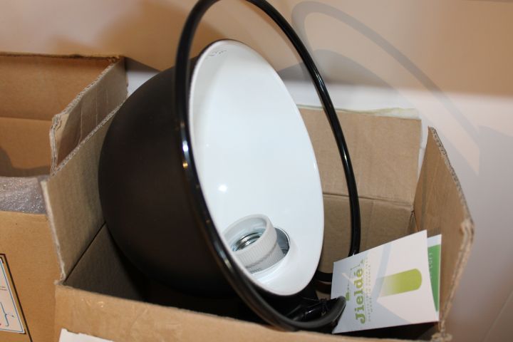 631504-3 2 lamps Jielde Loft, black