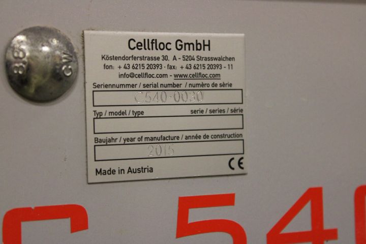 660023-15 Isoleringsmaskin för lösullsisolering Cellfloc C541 -15