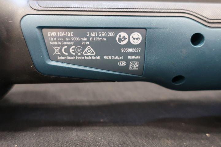 656109-3 Angle grinder Bosch GWX 18V-10 C (naked)