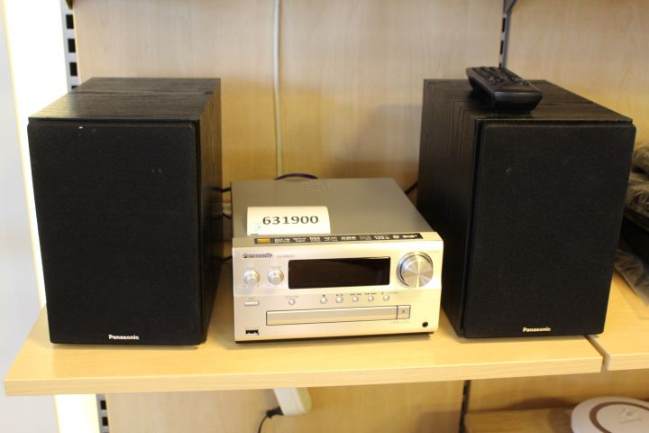 631900-1 Stereo system, Panasonic sc-pmx92eg-s