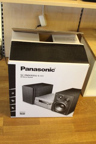 631900-2 Stereo system, Panasonic sc-pmx92eg-s
