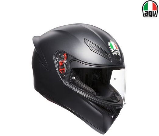 MC helmet AGV K-3 SV matt black (size ML) - PS Auction - We