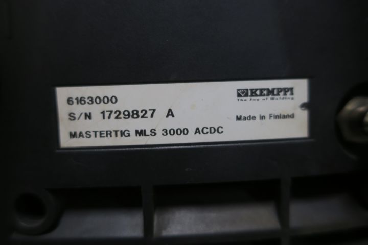 640556-5 Tigsvets Kemppi MasterTig MLS 3000 ACDC
