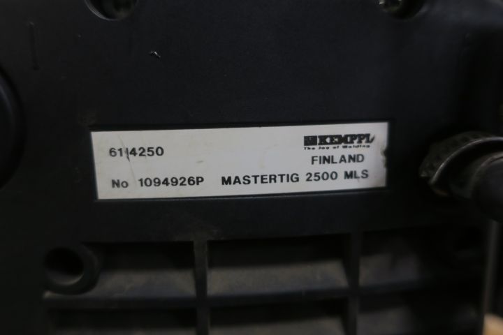 640557-5 Tigsvets Kemppi MasterTig 2500 MLS
