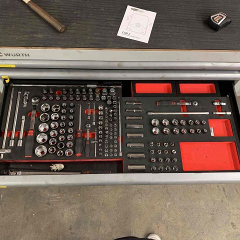 663235-4 Würth utility trolley