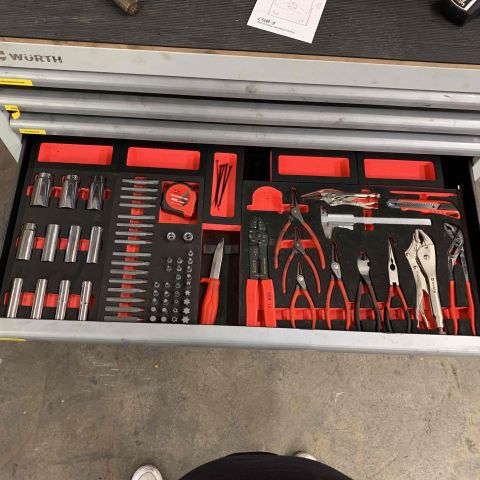 663235-5 Würth utility trolley