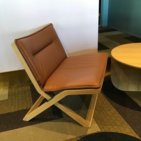 650355-2 Fåtöljer loungestol Swedese Cruiser 2st samt soffbord