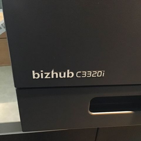 650356-4 Kontorsskrivare Konica Minolta bizhub C3320i