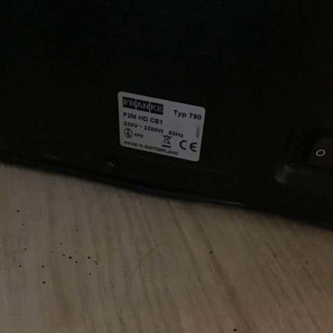 650401-3 Espressomaskin Franke Saphira 790