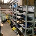 663304-21 Sheet shelves with spare parts for trucks, 14 sect