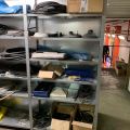 663304-22 Sheet shelves with spare parts for trucks, 14 sect