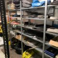 663304-23 Sheet shelves with spare parts for trucks, 14 sect