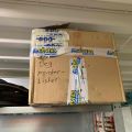 663304-24 Sheet shelves with spare parts for trucks, 14 sect