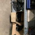 663304-25 Sheet shelves with spare parts for trucks, 14 sect