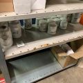 663304-30 Sheet shelves with spare parts for trucks, 14 sect