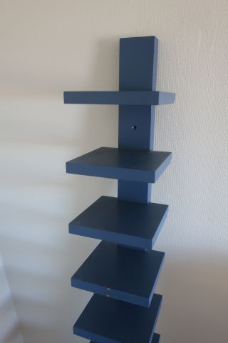 651409-5 Wall shelf, "Pilaster", John Kandell, Källemo, late 20th century