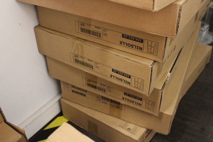 630177-2 Ikea furniture in cardboard - 12 items