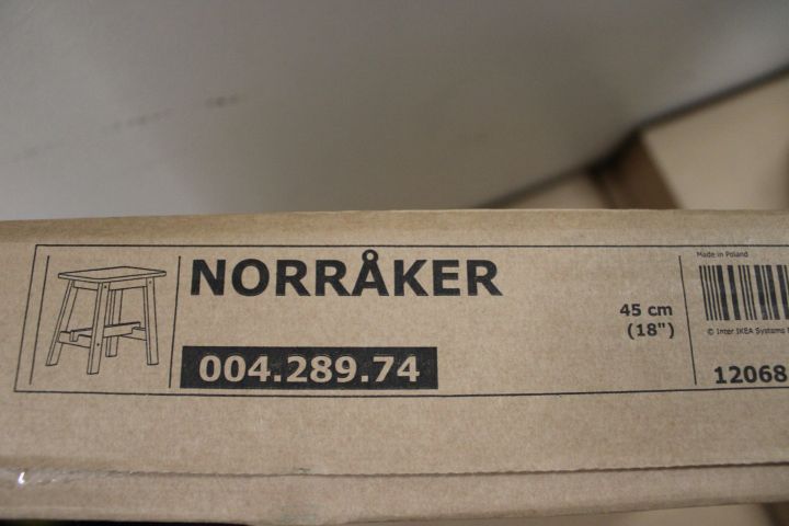 630177-5 Ikea furniture in cardboard - 12 items