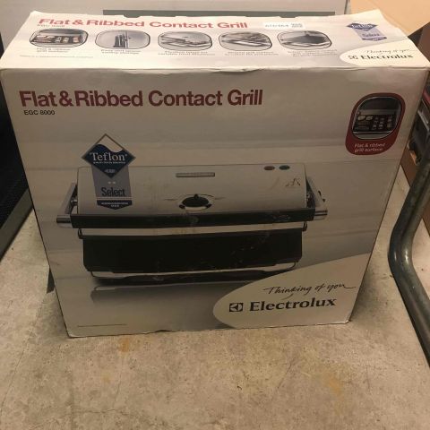 650464-1 Klämgrill bordsgrill  Electrolux EGC 8000 (ny/oanvänd)