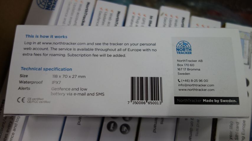 664766-4 GPS tracking, NorthTracker Scout
