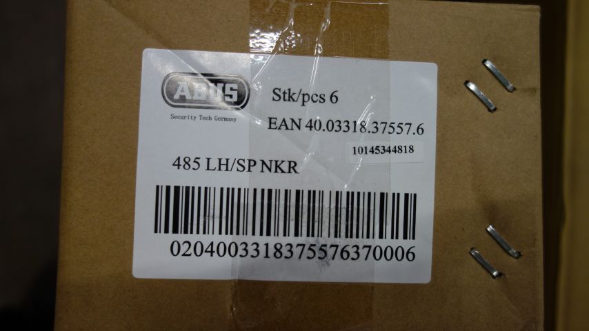 664864-2 6 pcs Bicycle lock Abus Amparo 485 LH / SP