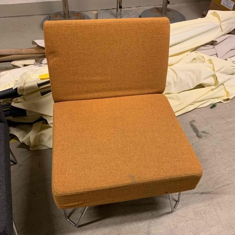 665610-13 Module sofa Qvarto, Design Börge Lindau Blue Station, 23 parts