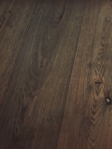 666233-1 Parquet floor Ek 1-rod - Brown matt lacquer - 100 m2