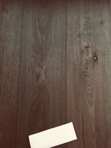 666233-4 Parquet floor Ek 1-rod - Brown matt lacquer - 100 m2