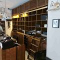 658103-12 Shop interior with checkout counter for dismantling