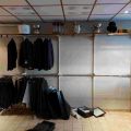 658103-20 Shop interior with checkout counter for dismantling