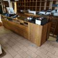 658103-7 Shop interior with checkout counter for dismantling