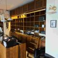 658103-3 Shop interior with checkout counter for dismantling