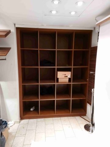 658103-28 Shop interior with checkout counter for dismantling