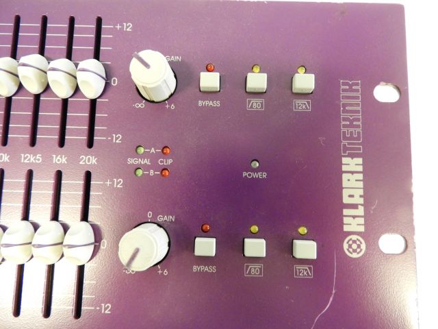 663086-2 Klark Technique Square One Dual 30 Band Graphic EQ