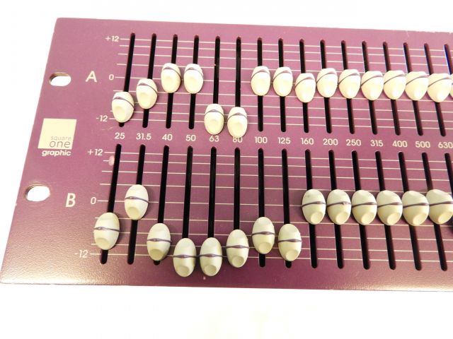 663086-1 Klark Technique Square One Dual 30 Band Graphic EQ