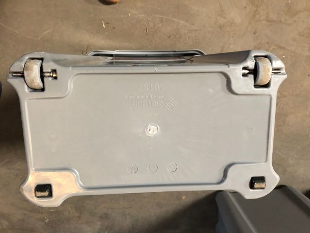 479775-2 5 sorting barrels with lids for plastic, food waste, combustible, residual waste, deposit