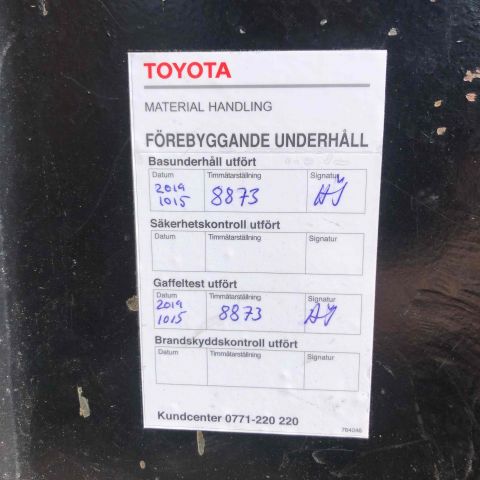 657561-8 Forklift Stocka 3060