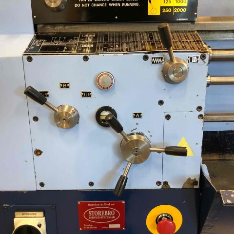 657563-4 Lathe Storebro GK 195