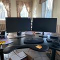 665740-1 Dell & Philips computer monitors, label printers