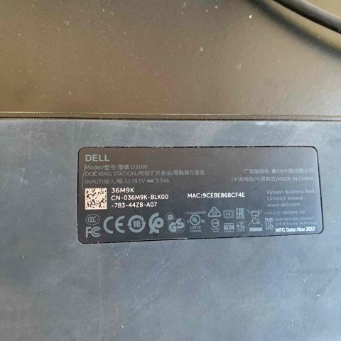 665740-7 Dell & Philips computer monitors, label printers