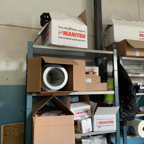 665720-65 Reservdelslager för truckar