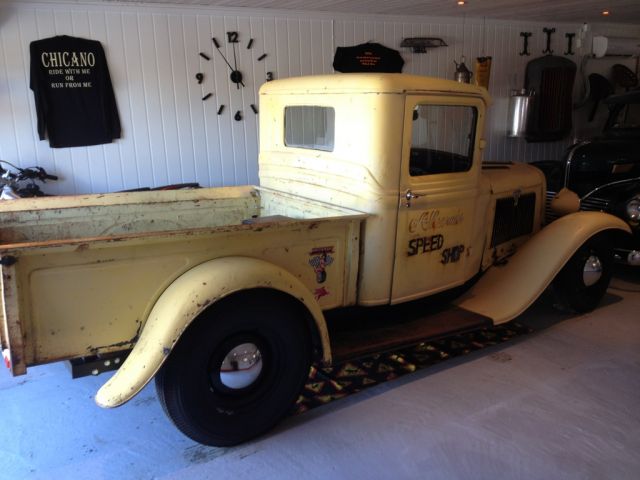 667490-3 Ford 1934 "hotrod" pickup V8 (ENJ 315)