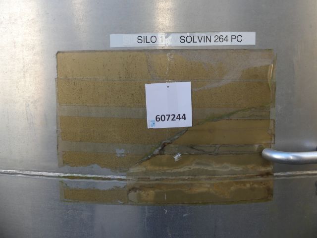 607244-5 Silo 100 m3 with fludging bottom