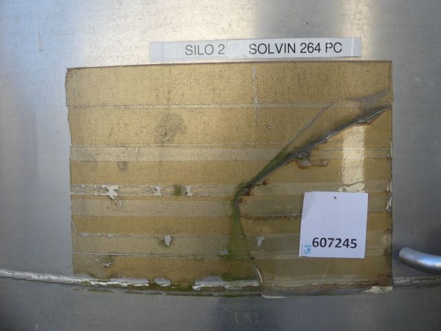 607245-2 Silo 100 m3 with fludging bottom