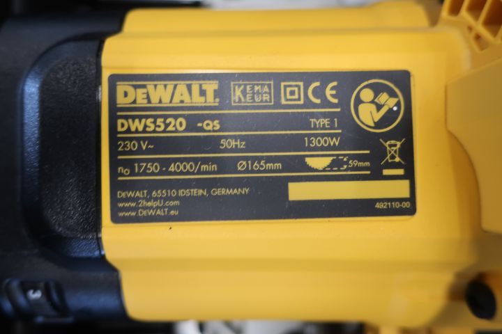 665942-3 Immersion saw DeWALT DWS520-qs - Free shipping