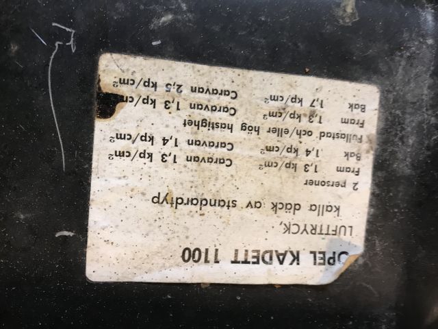 667823-25 Opel Cadet 1100 super 1970