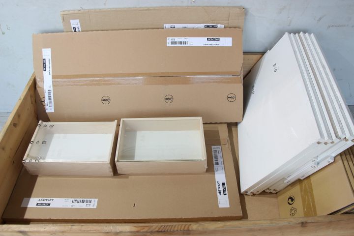 594475-4 Ikea shelves, kitchens, drawers, etc.