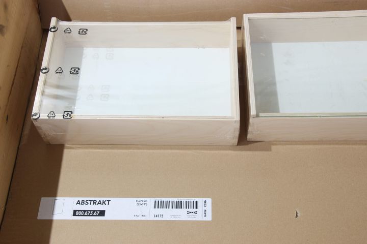 594475-6 Ikea shelves, kitchens, drawers, etc.