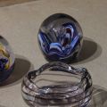 594494-3 7 decorative objects in glass